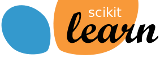 scikit-learn logo.